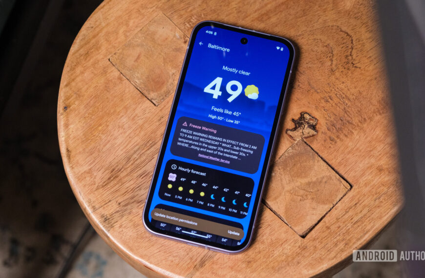 Did the Pixel Weather app&hellip;