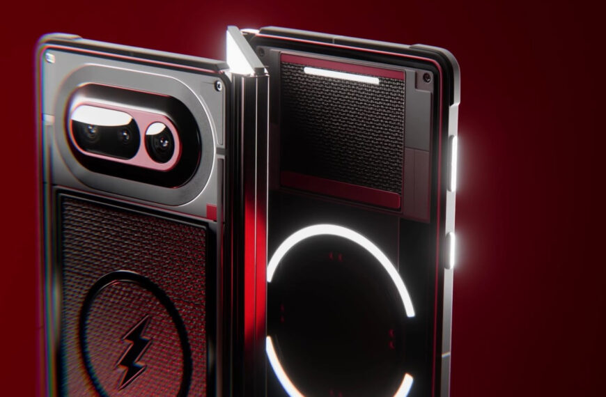 Nothing designs a Kevlar-wrapped, triple-screen phone