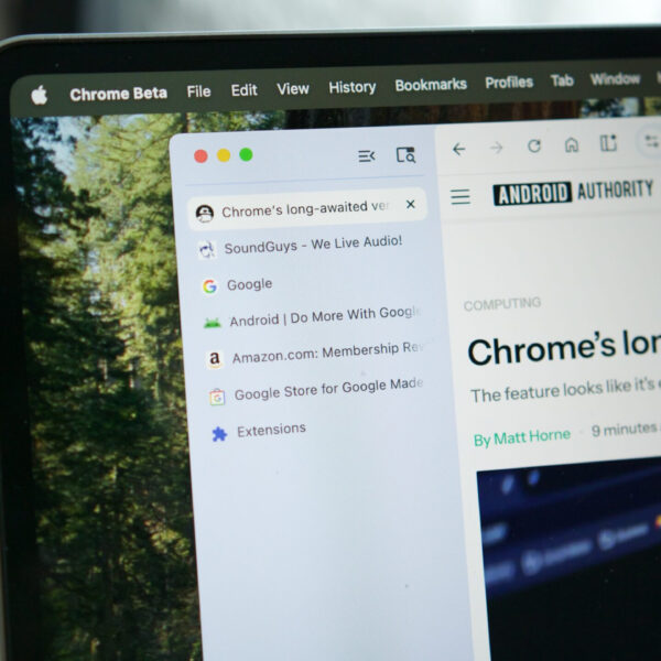 Chrome’s next vertical tabs upgrade could organize your browsing