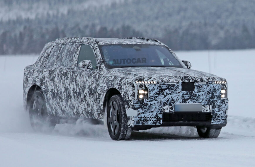 Rolls-Royce’s second EV spotted for the first time – and it’s a big SUV