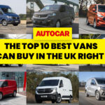 Revealed: The top 10 best vans you can buy in the UK right now