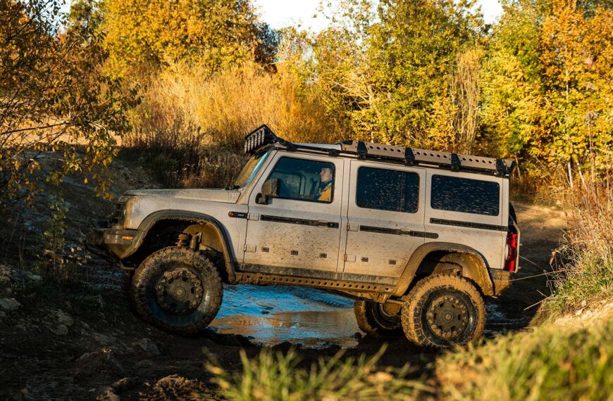 High and mighty: We drive the £150,000 portal-axle Ineos