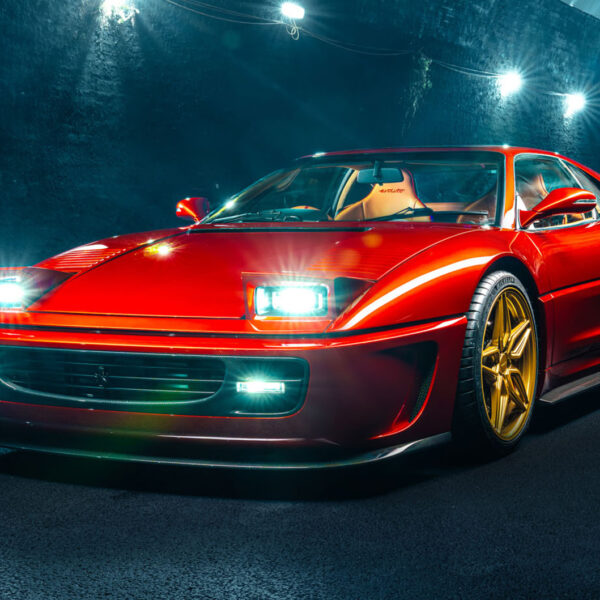 Listen: Evoluto’s Ferrari 355 restomod stretches V8 in high-speed tunnel runs
