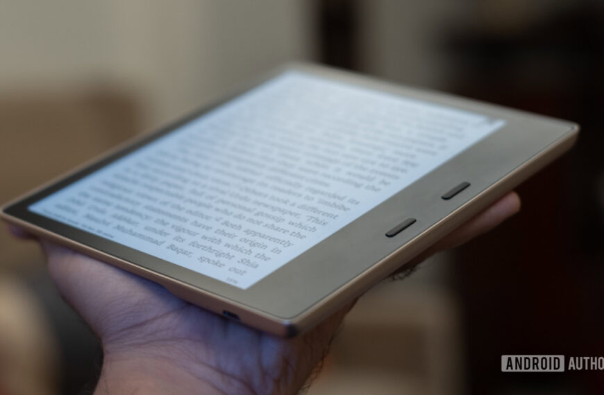 The Kindle Oasis is back on Amazon, but there are very few left