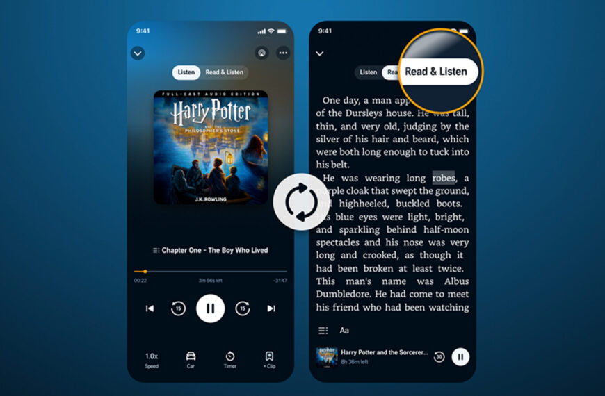 This hybrid reading feature might help your short attention span