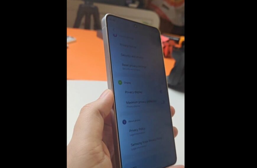 Someone got the Galaxy S26&hellip;