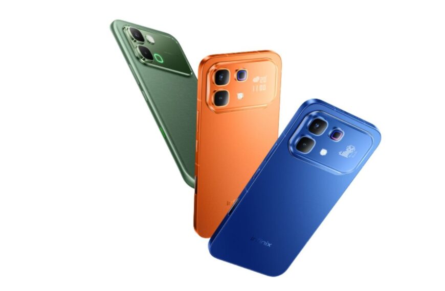 This Infinix phone mixes Nothing-style flair with iPhone vibes