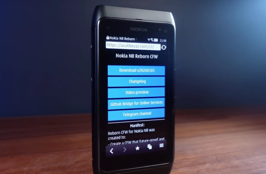 The Nokia N8 is back from the dead thanks to a new custom ROM