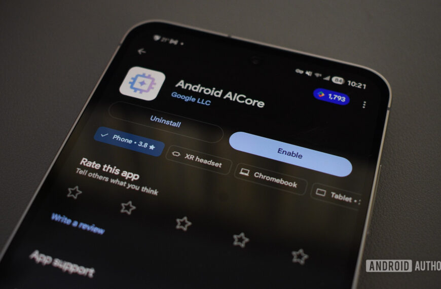 I disabled AICore on my&hellip;