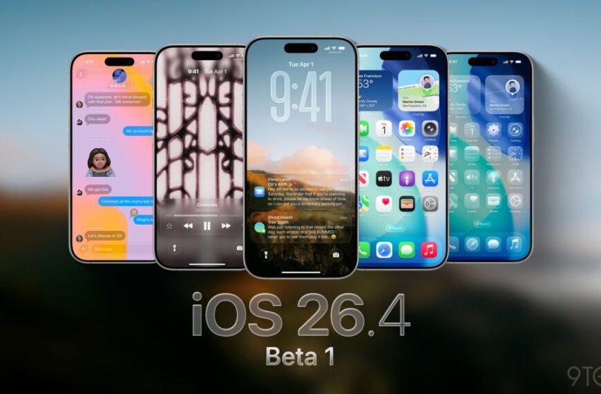 Apple releases iOS 26.4 beta 1 for iPhone,…