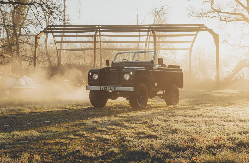 Driven: The classic Land Rover with V8 punch and Apple CarPlay