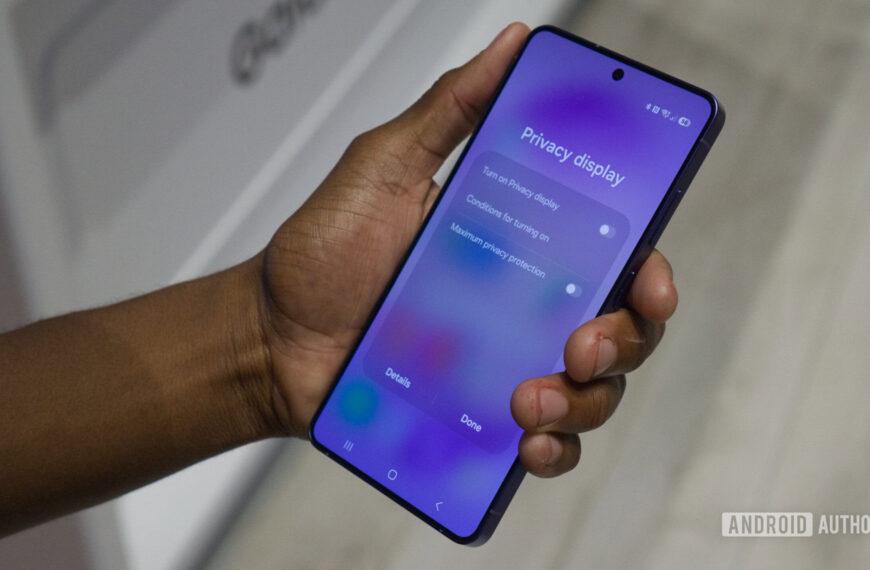 Samsung says Privacy Display can limit Galaxy S26 Ultra visibility