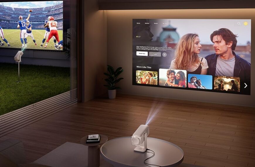 This highly rated Google TV projector just got a 40% discount