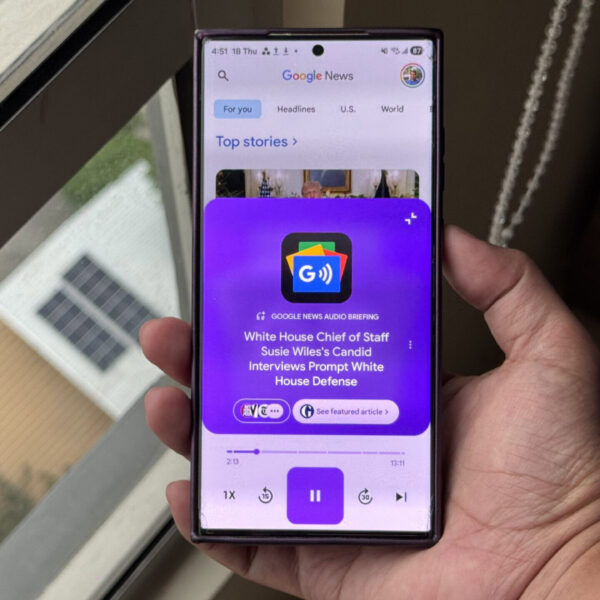 Google News could give you a handy new way to consume audio briefings