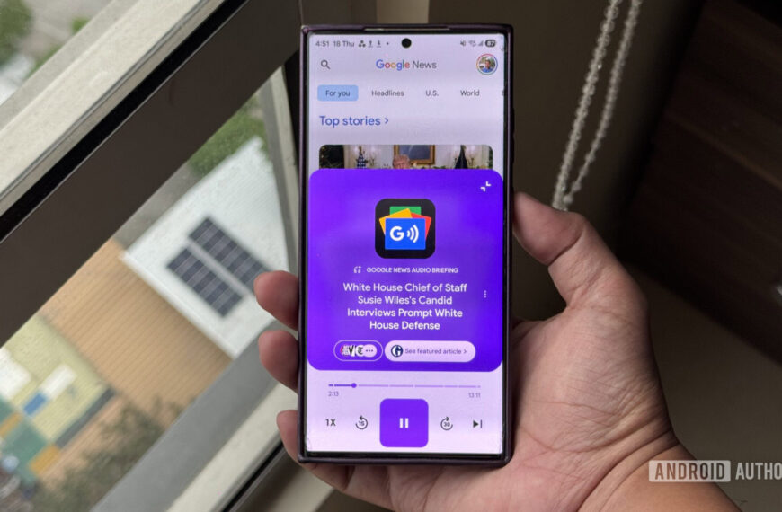 Google News could give you a handy new way to consume audio briefings