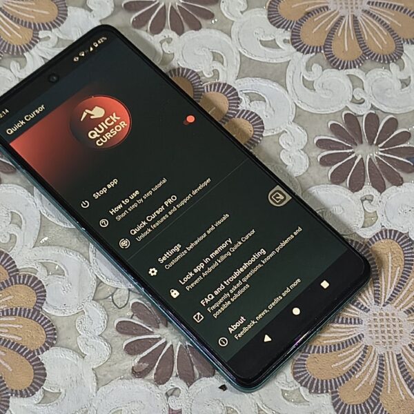 Quick Cursor is ideal for those who despise huge smartphones