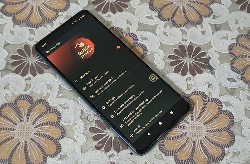 Quick Cursor is ideal for those who despise huge smartphones