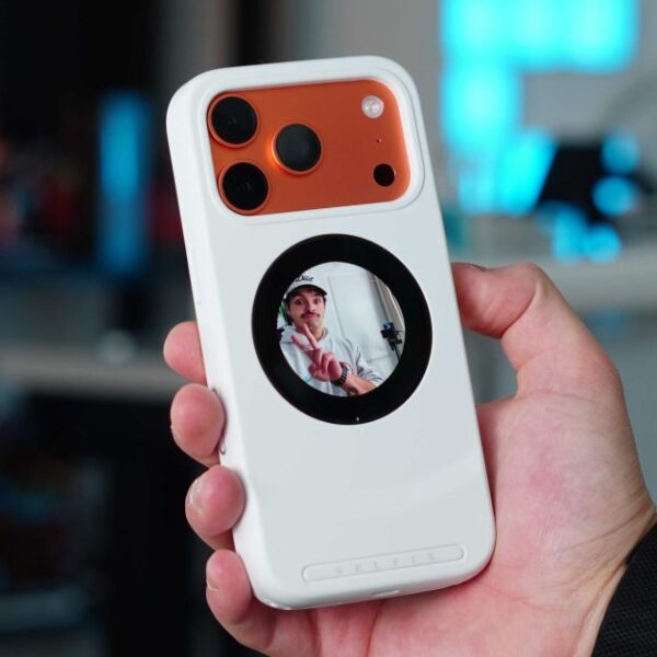 This iPhone Case Adds a Rear touchscreen & Extra storage