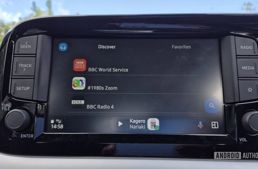 Android Auto is a step closer to controlling your car’s built-in radio