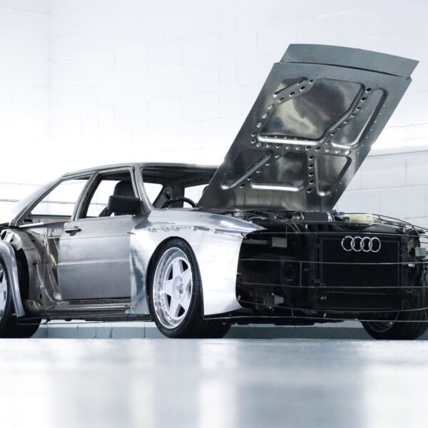 Legendary Audi Quattro reimagined with blown V8, manual ‘box