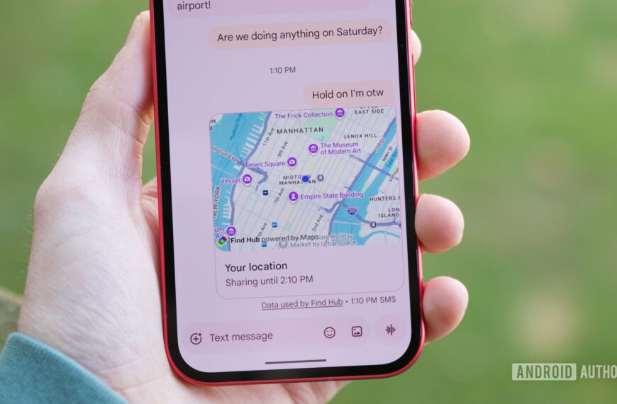 How to share your real-time location in Google Messages on Android
