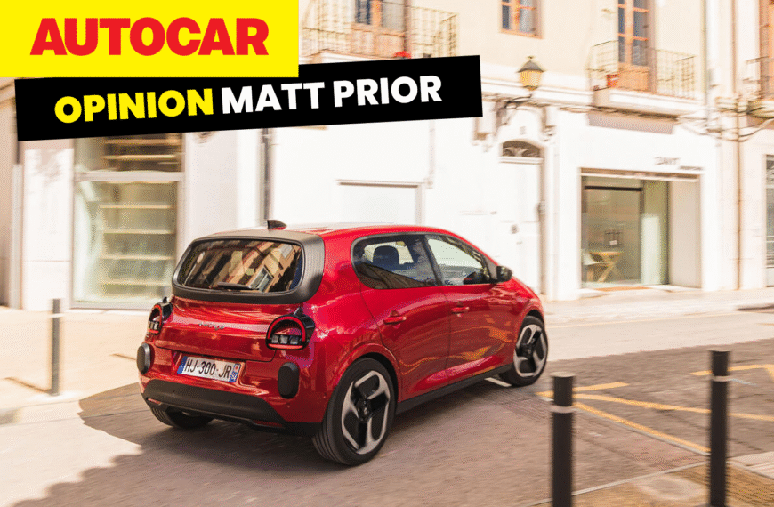 The weight is over: 700-part Twingo is a wake-up call for EV makers