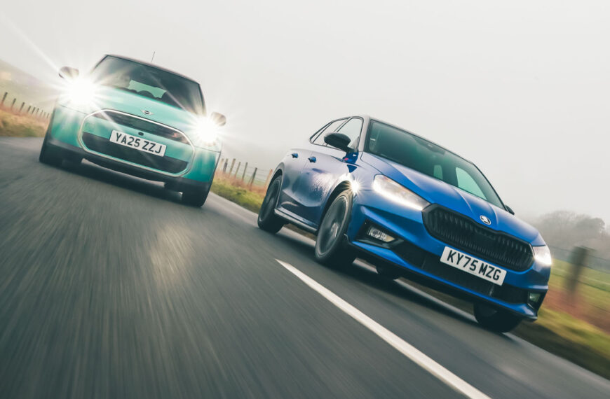 Mini Cooper S vs Skoda Fabia 130: Last call for warm hatches?