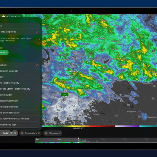 The Storm Radar app is picking up some AI upgrades