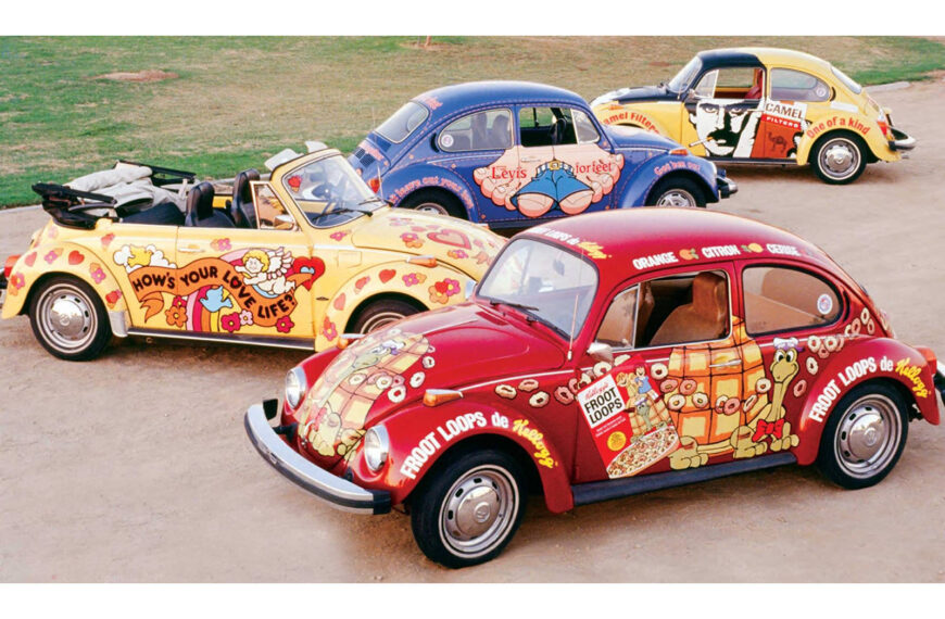 The 1970s craze that transformed VW Beetles into moving adverts
