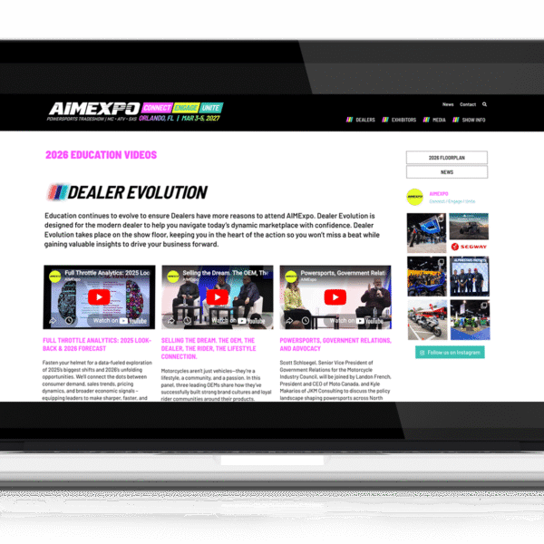 Rewatch. Share. Learn More. AIMExpo 2026 Sessions Are Live
