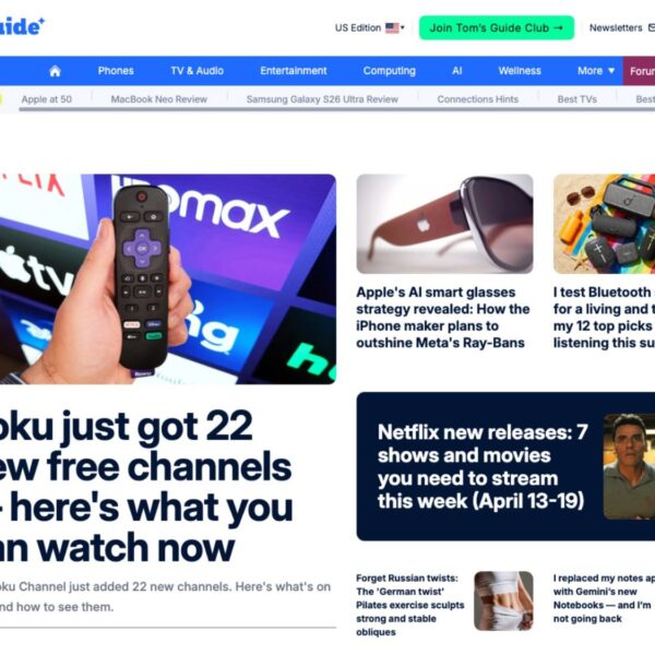 Tom’s Guide just got a massive upgrade, and it’s making it easy to find the tech you’re looking for