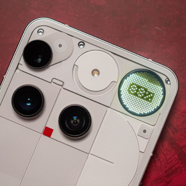 This stylish Android phone from Nothing has a rear display and is $200 OFF