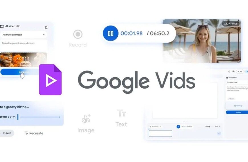 Google Vids is ushered into a new era of AI creation and editing with Lyria 3, Veo 3.1