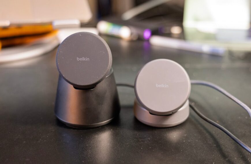 Hands-on with Belkin’s newest 25W compact MagSafe docks for iPhone and Android users