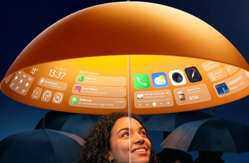 OPPO just announced an Android umbrella with a 4K display and thrusters!