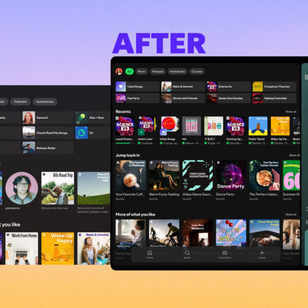 Your tablet’s Spotify app is getting a massive facelift