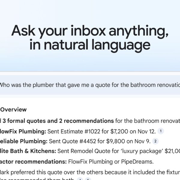Gmail’s new AI Inbox is here, but it’ll cost you $250 a month