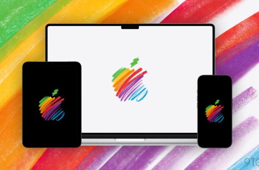 Download these ‘Apple at 50’ wallpapers for iPhone, iPad, and Mac