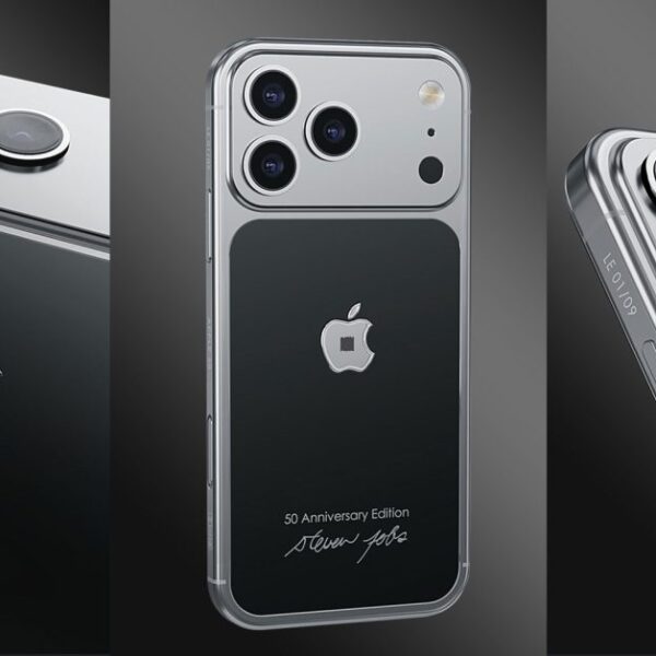 Custom iPhone features a fragment of Steve Jobs’ iconic turtleneck
