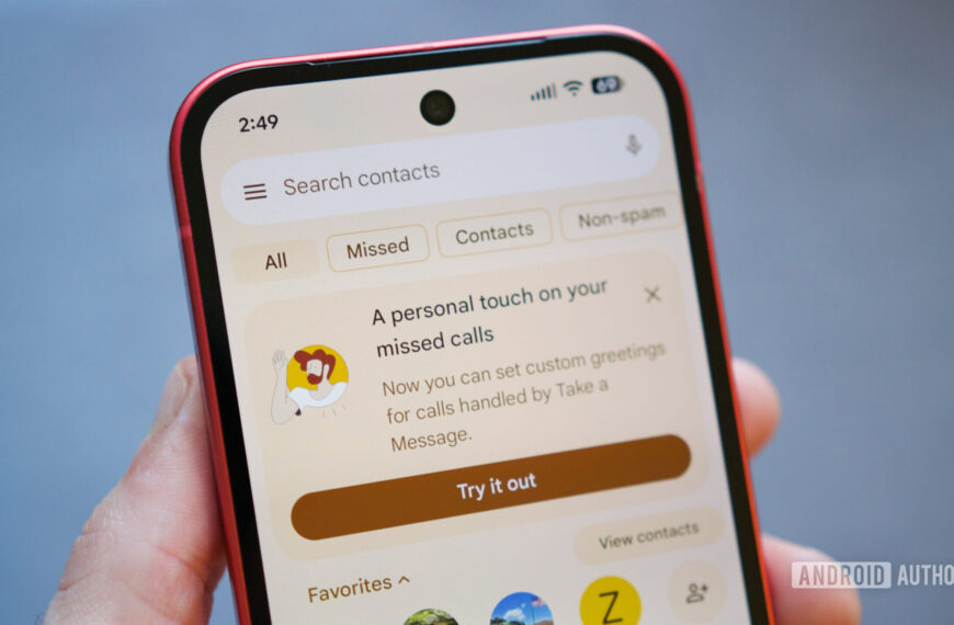 Google Pixel Take a Message now supports custom voice greetings