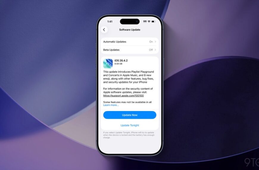 Apple releases iOS 26.4.2 for iPhone, here’s what’s new