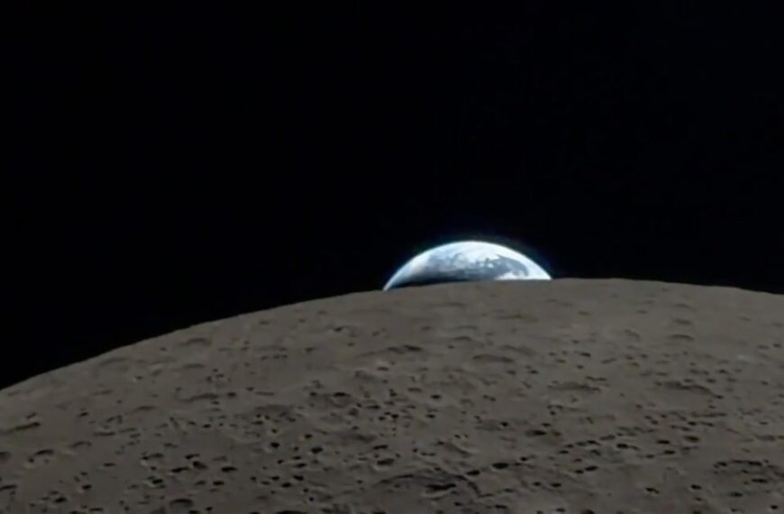 Astronaut’s astounding iPhone 17 Pro Max video shows ‘Earthset’ from space