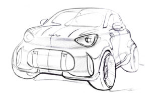 Smart #2: Concept previews design for Fortwo successor