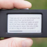 This is the tiniest e-reader in the world, and you can build one yourself