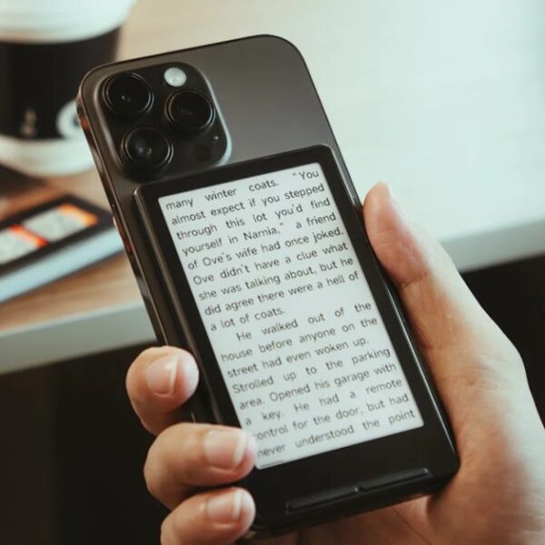 This tiny new MagSafe e-reader attaches directly to your iPhone